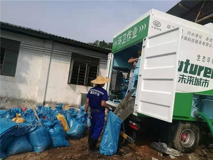 滦南工业污泥压干处理